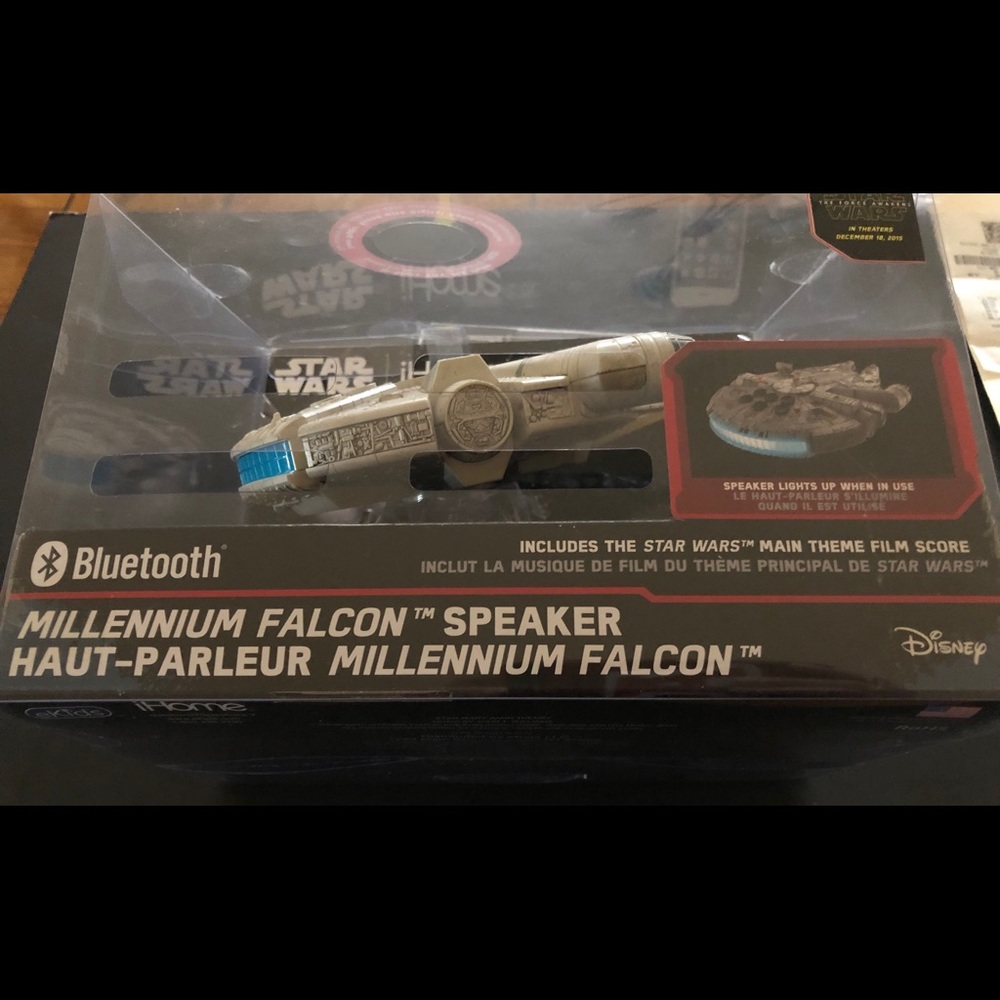 Star Wars Millennium Falcon Bluetooth Speaker NEW! - Picture 7 of 8